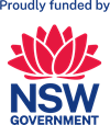 Proudly funded by NSW Government logo