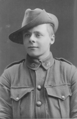 Portrait of Private Walter Barton, c.1915