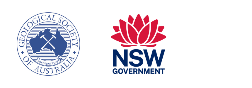 Geological Society of Australia and NSW Government logos